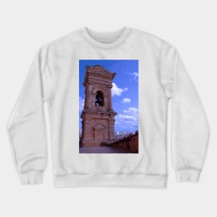 Bell Tower, Mosta, Malta Crewneck Sweatshirt